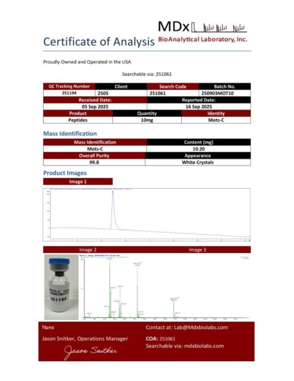 Batch 250903MOT10 – MOTSc Large