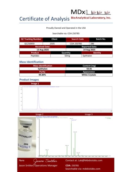 Sample 286 – Epithalon Large