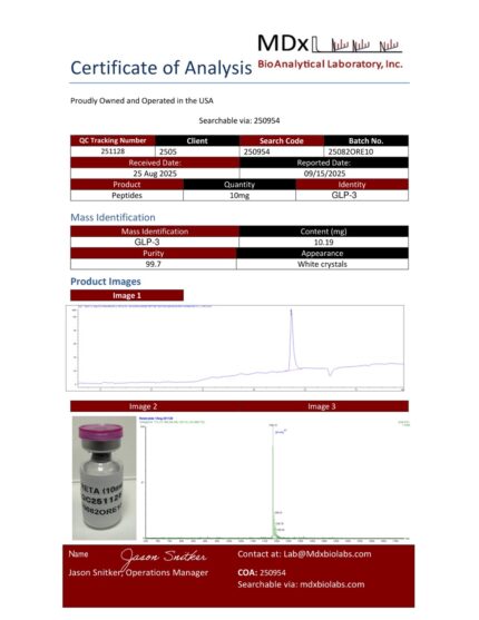 Batch 25082ORE10 – Retatrutide (1) Large